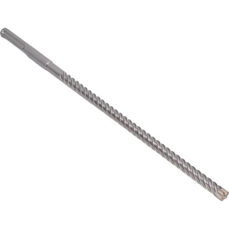 Foret SDS Plus 6 Goujons Centrage Automatique Carbure pour Béton Pierre Brique, Pointe de Perçage à Percussion (1/5)