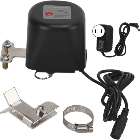 Vanne d'eau connectée WiFi pour contrôle à distance via Tuya APP, Bluetooth compatible, irrigation agricole, 100-240V, prise US (1/5)