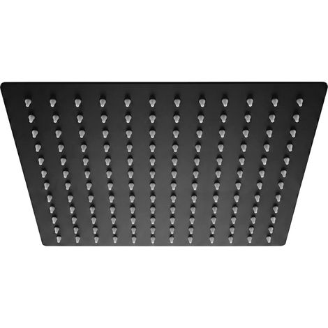 Rociador cuadrado REA JS-P015B 30cm Black (1/5)