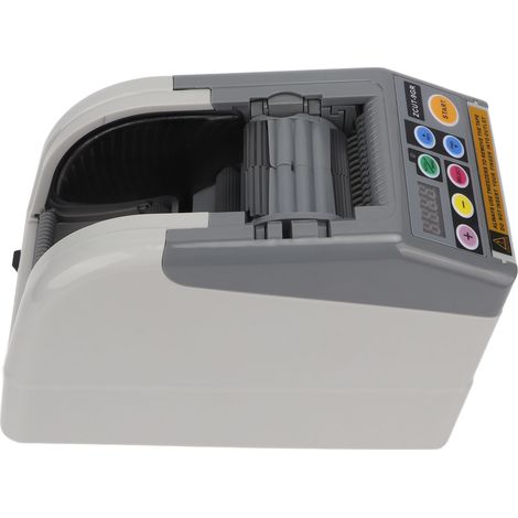 JAXUDA Automatischer Klebebandabroller, elektrisch, intelligentes Design, max. 999 mm Schnittlänge, Klebstoffschneider, EU-Stecker, 220 V (1/5)
