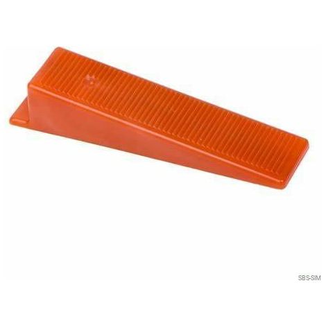 Cales Pilmas pour système de nivellement 100 pièces. (1/2)