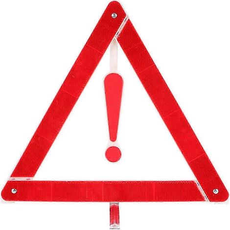 Panneau de signalisation triangulaire pour voiture, panneau de sécurité de stationnement en forme de trépied pour panne dangereuse (1/5)