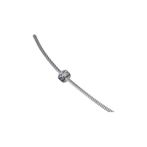 [QUALITE FRANCAISE] - Anneau de serrage pour câble Ø6mm - M4 - Inox 316 - À visser