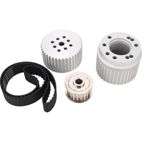 Kit Poulie Courroie + Pompe à Eau / Poulie Vilebrequin / Alternateur SRN2252 Compatible CHEVY 283 305 327 350 400 (1/5)