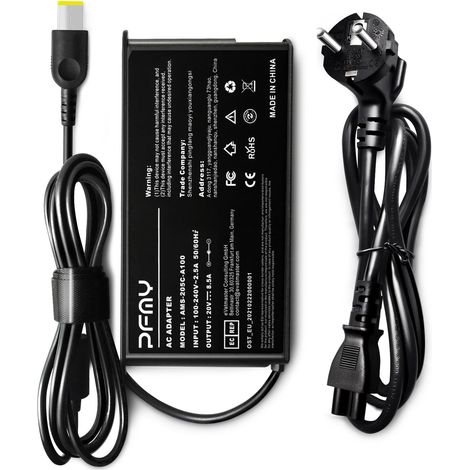 135W 170W Adaptateur Chargeur ADL170NLC3A ADL170NDC3A ADL170NCC3A ADL135NDC3A ADL135NLC3A ADL135NCC3A AC Adapter 20V 6.5A/8.5A pour 15 Alimentation Ordinateur Portable (1/5)