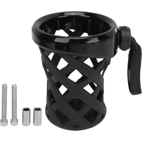 Porte-gobelet d'eau pour moto, léger, polyvalent, robuste, Stable, pour Gold Wing GL1800 F6B, noir. (1/4)