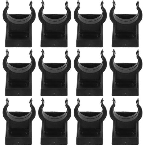 Clips de fixation pour pieds cuisine en plastique, lot 12 (1/5)