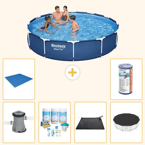 Bestway Bestway Steel Pro Ronde - 366x76 cm - 7-pièces S21594 (1/3)