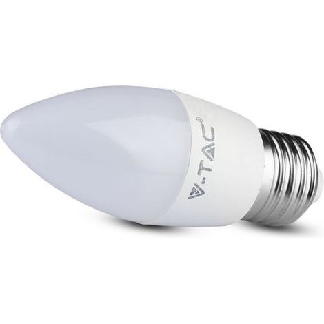 V-TAC VT-1821 Lampadina led candela 4.5W E27 lampada bianco naturale 4000K - SKU 2143431 (1/5)