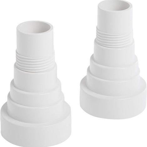 Compatible avec le kit d'adaptateurs de tuyau de filtre multifonction Intex et Bestway 4550 avec joints. (1/5)