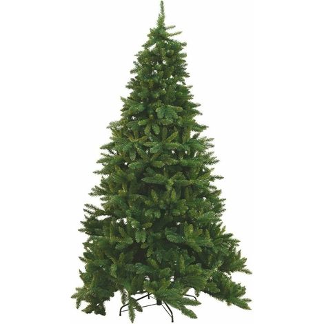 Weihnachtsbaumgrün -Tanne in PVC -Bayern - Altezza 210 cm - 1833 rami