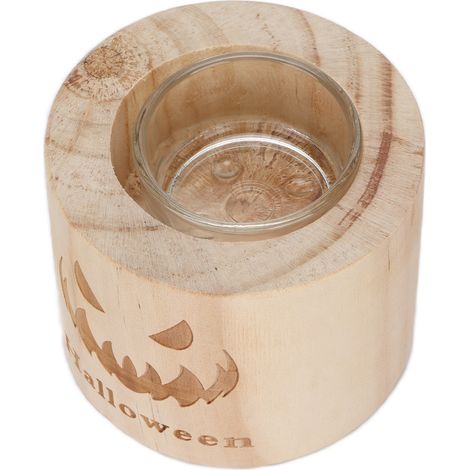 Porte-bougies en Bois Rustique pour Décoration de Mariage et Événements Spéciaux (1/5)