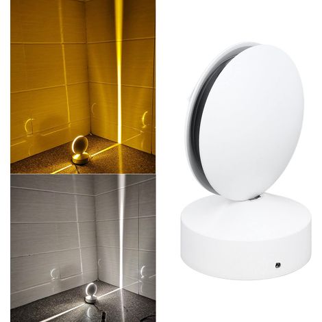 Lampe de rebord de fenêtre 10 W 360 degrés Lampe murale LED Lumière blanche pour couloir (1/5)