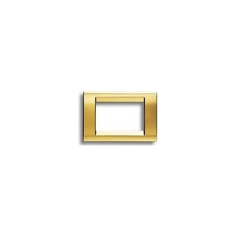 Placca 3 Posti Oro Antico Playbus ( GEWISS cod. GW32063 )