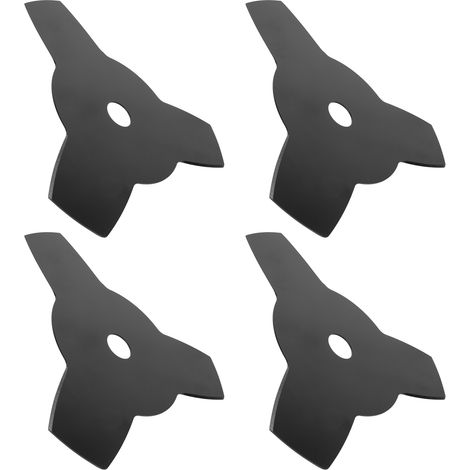 Lames de coupe 10 pouces pour débroussailleuse, tondeuse à gazon - 4 pièces (1/5)