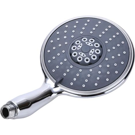 Pomme de douche en chrome, outil économisant l'eau pour la salle de bain, 3 nouveaux modes réglables (1/5)