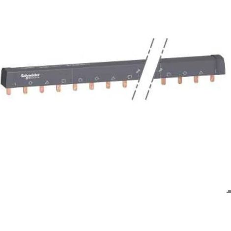 Zahnkamm Schneider Electric Acti9 IC60 weiß 24 Module