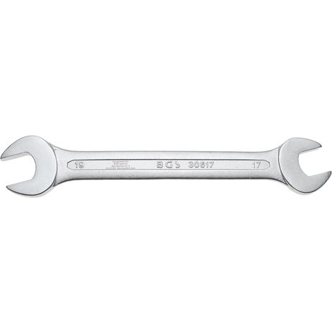 Llave fija doble  17 x 19 mm (1/4)