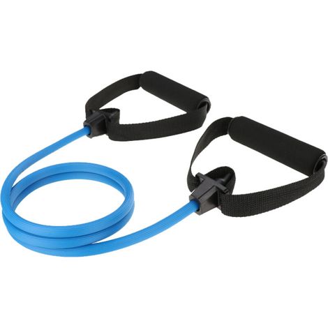 Bandes de résistance pour la physiothérapie avec poignées, tubes d'entraînement pour la musculation et les entraînements à domicile (1/5)