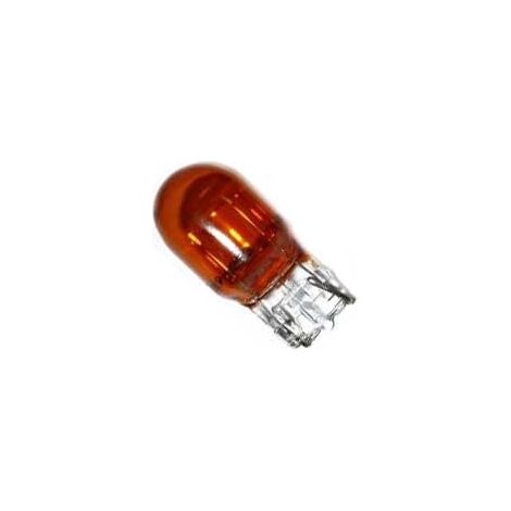 Automotive 501 Bulb WY5W Amber Car Bulbs Side Indicator Repeater Light 501A 12V 5W W2.1x9.5D Capless - Box of 10