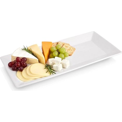 Porcelain serving platter white 35x17x2 cm 235492870 (1/5)