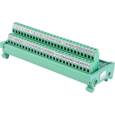 Klemmenblock-Kabelverbinder SPS-Modul SCSI50 P 35mm DIN-Schiene Elektrische Ausrüstung (1/5)
