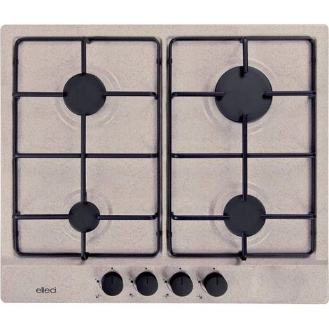 Elleci Style 60 G51 Avena Encastrable 58 cm Gaz 4 Brûleurs (1/2)