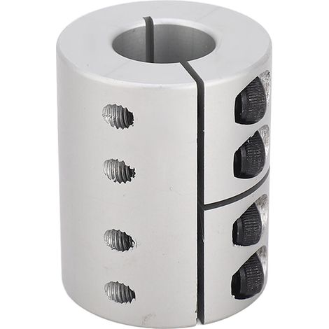 Accouplement rigide à pince M5 38N.m, manchon d'arbre en aluminium anodisé, pour moteur pas-à-pas et servomoteur, vitesse 4000 tr/min (1/5)