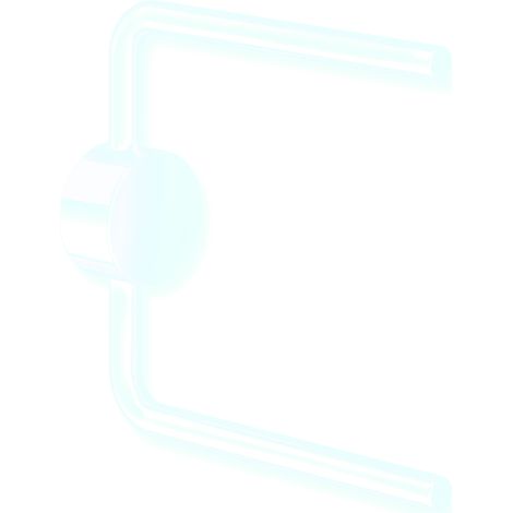 Système de porte-rouleaux de rechange 815 f. 2 rouleaux, chromé, fixation adhésive