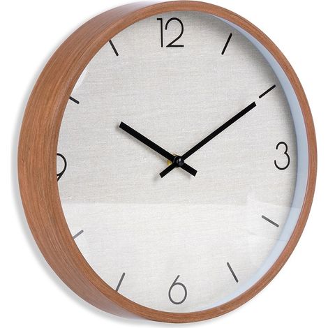 Reloj de pared marrón de 29,5 cm (1/5)