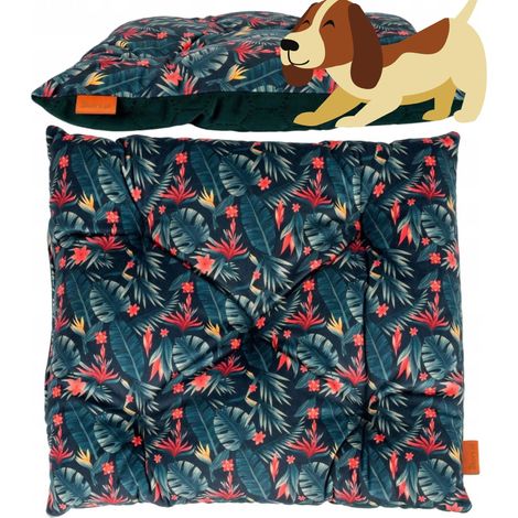 Oreiller matelassé pour petit teckel 38x48 cm Ukory VERT (1/5)