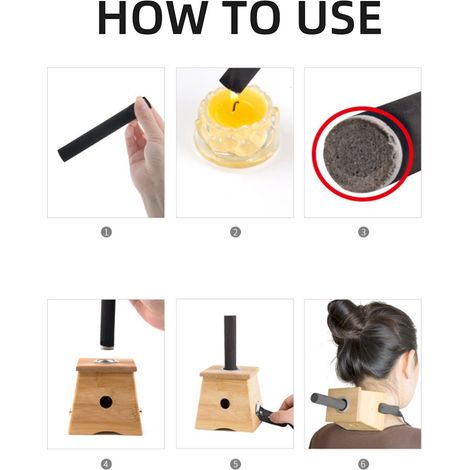 10 Bâtons de Moxa sans Fumée pour Thérapie de Moxibustion - Soulagement Naturel des Douleurs - Lot de 10