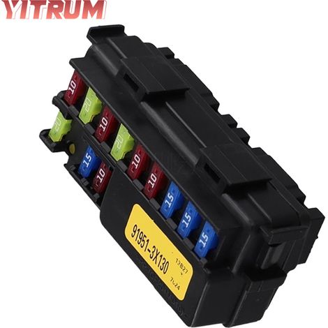 91951-3X130 est un ensemble de module de boîte à fusibles pour le moteur Hyundai Elantra Kia. (1/2)