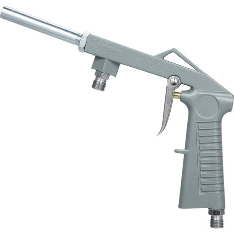Pistolet de pulvérisation sous-couche pneumatique en alliage d'aluminium avec godet à aspiration 750ml et brosse de nettoyage pour revêtement de bac de camion pulvérisable application automobile (1/5)
