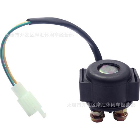 Off-road motorcycle, ATV, beach buggy, scooter GY6 50-250CC motor starter electromagnetic relay 12V (1/5)