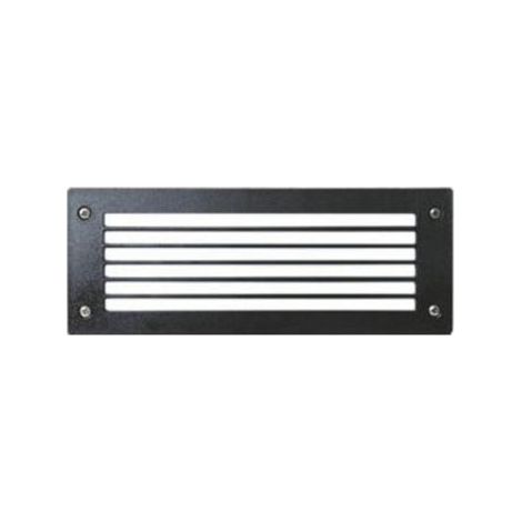 Wall recessed DEVON Rectangle M grid IP66 GX53 LED T2 2x3.20W 405lm/410lm/410lm CRI80 3000K/4000K/6500K Nero
