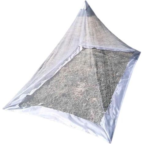 220x120x100cm Mosquito Repellent Camping Mosquito Net with Carry Bag, Pyramid Tent Mosquito Net, Outdoor Travel Sleeping Net (1/5)