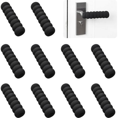 Lot de 10 housses de poignée de porte en mousse EVA souple, antistatique, protection de poignée de porte-Karteo (1/5)