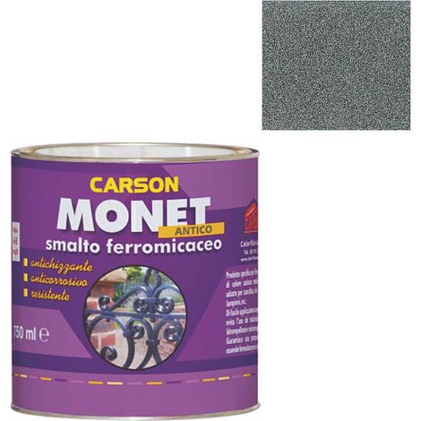 SMALTO FERROMICACEO A SOLVENTE HAND GRIGIO MEDIO ML 750 (1/4)
