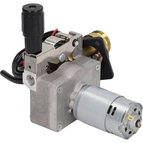 Moteur d'alimentation de fil pour poste de soudage MIG/MAG, 24 V CC, avec dévidoir et rouleau. (1/5)