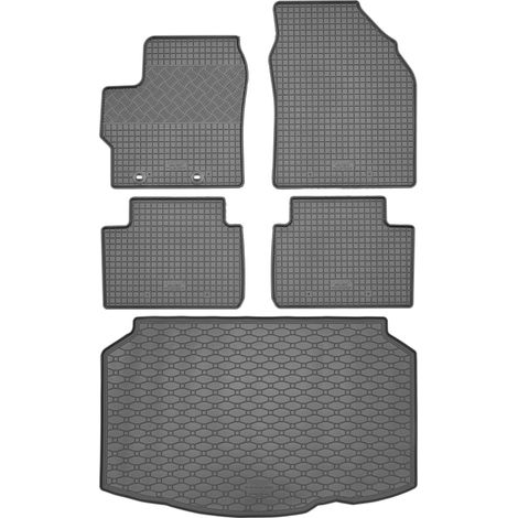 Toyota Yaris IV (XP210) Schrägheck ab 09.2020 SET - Gummifußmatten + Kofferraummatte