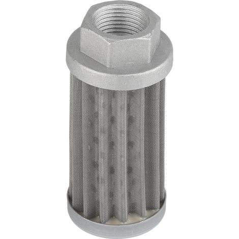 Válvula de succión hidráulica, filtro de aceite de malla de acero inoxidable de repuesto, colador de combustible, racor de tubo (1/5)