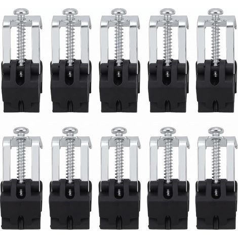 10pcs Clips Fixation Évier Cuisine, Kit Fixation Évier Encastré Sous Plan (1/5)