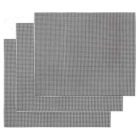 [JAMAIS UTILISÉ]Grille Barbecue Tapis de Cuisson Antiadhésif 3 Pièces - Feuille de Cuisson Réutilisable Résistante à la Chaleur de Gril, pour Le Barbecue D'intérieur et Extérieur (1/4)