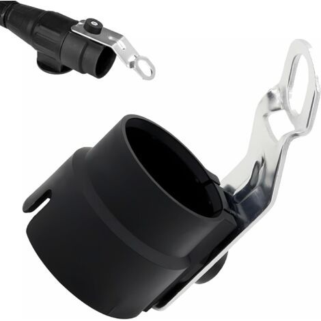 QORVA-Support de prise de remorque, support de prise, support de connecteur de remorque, connecteur femelle de remorque, couvercle de stationnement de remorque, accessoire de remorque de voiture, supp