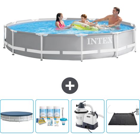 Prism Frame Pool Rund - 366x76 cm - 5-teilig SCB62 (1/5)