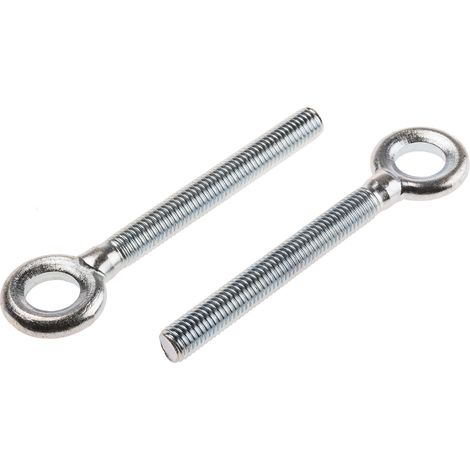 Boulon d'ancrage RS PRO, en Acier au carbone M12, 12mm x 132mm ( Prix pour Sachet de 10 )