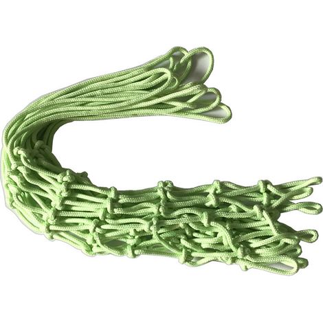 50cm Filet de basket auto-lumineux en nylon de rechange pour entraînement quotidien, vert (1/5)