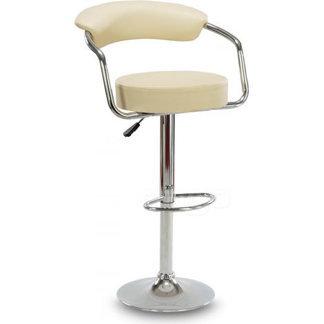 Taburete regulable Vigo, beige (1/3)