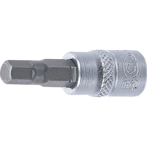 Douille à Embouts 6,3 mm (1/4) - Six Pans Intérieurs 5,5 mm - Précision et Robustesse, Acier, Pro - D-Work